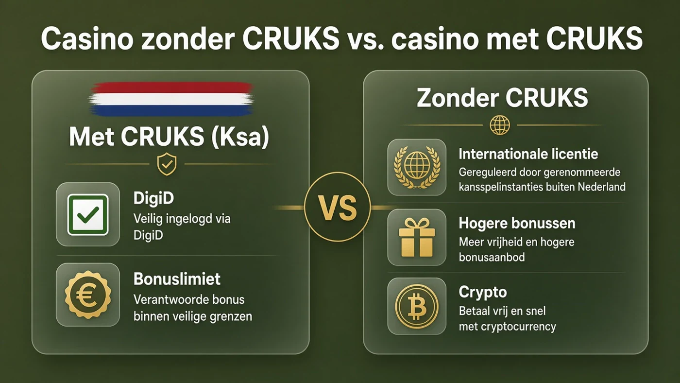 casino zonder cruks nederland